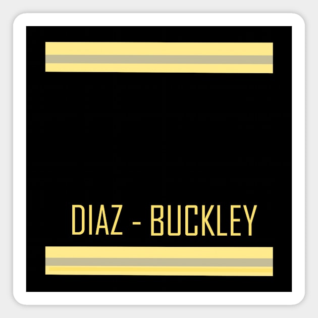 Diaz-Buckley jacket Magnet by Sara93_